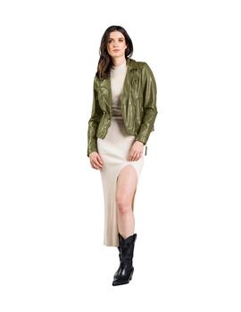 Freaky Nation Cazadora Biker Princess Sr Olive Oil