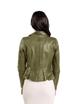Freaky Nation Cazadora Biker Princess Sr Olive Oil