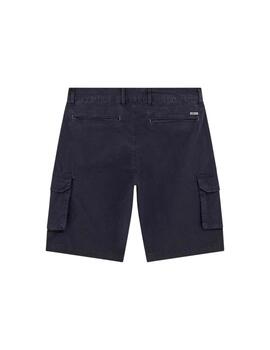 Gas Bermuda Bob Gym Short Azul marino