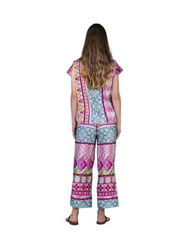 Hongo Blusa con estampado multicolor