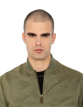Schott Cazadora Bomber Verde Kaki