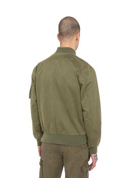 Schott Cazadora Bomber Verde Kaki