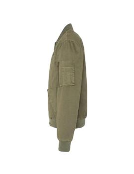 Schott Cazadora Bomber Verde Kaki