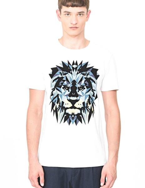 Camiseta Antony Regular Blanca Para Hombre