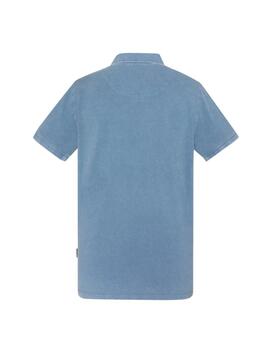 Schott Polo Steel Blue