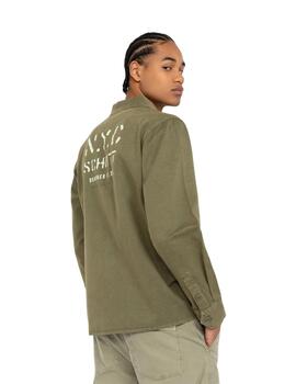 Schott Sobrecamisa Verde Kaki