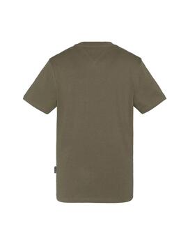 Schott Camiseta Verde Kaki