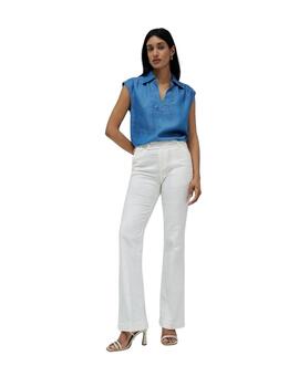Salsa Blusa Lightdenim Azul