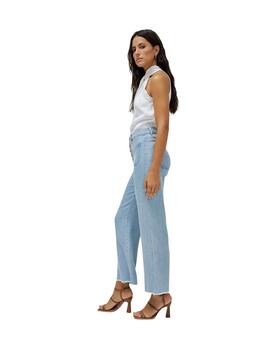 Salsa Pantalones True Cropped Straight Lightdenim