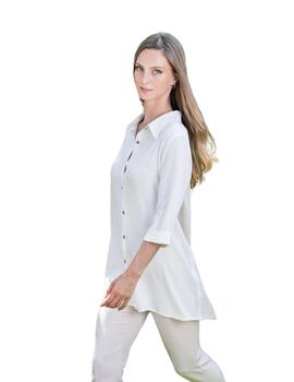 Hongo Camisa larga bicolor