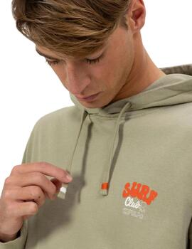 El Pulpo Sudadera verde Surfboard