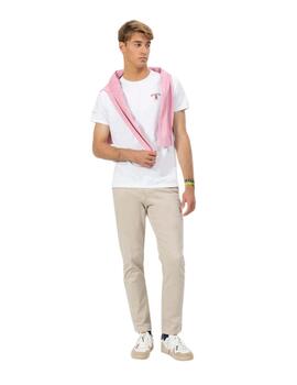 El Pulpo Camiseta Blanca Estampado