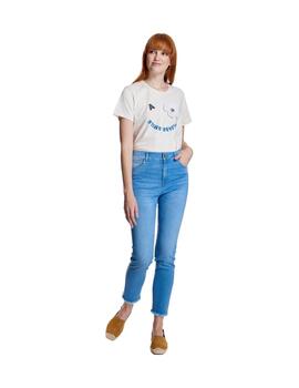 Pantalón Alba Conde Vaquero Para Mujer