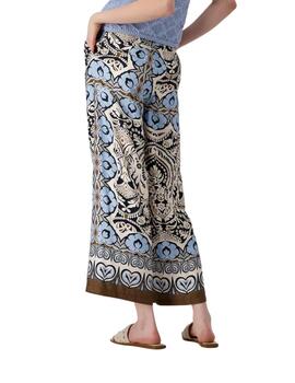 Monari Pantalones Black Pattern