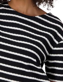Monari Camiseta Black Striped