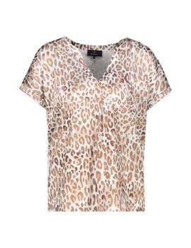 Monari Blusa Estampado leopardo