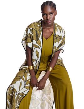 Alba Conde Blusa verde oliva