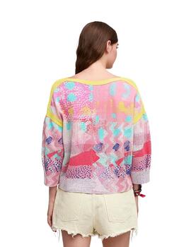 Aldo Martins Jersey Multicolor Coral