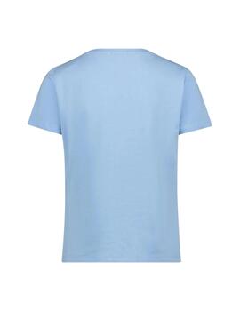 Gaudi Camiseta azul cielo mujer