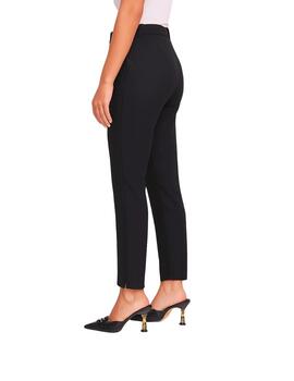 Gaudi Pantalón In Punto Milano Negro