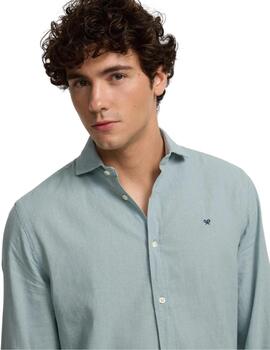 Silbon Camisa Sport Soft Verde Agua