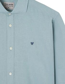 Silbon Camisa Sport Soft Verde Agua