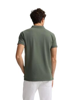 Silbon Polo Clásico Liso Khaki
