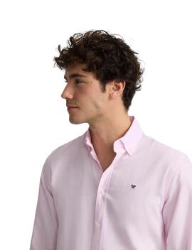 Silbon Camisa Sport Oxford Rosa