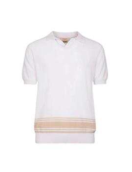 Markup Polo Derby de manga corta Blanco