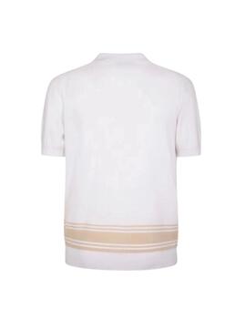 Markup Polo Derby de manga corta Blanco