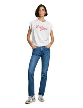 Pepe Jeans Camiseta Rosalie White