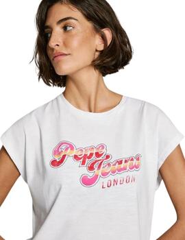 Pepe Jeans Camiseta Rosalie White