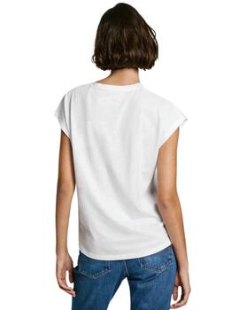 Pepe Jeans Camiseta Rosalie White