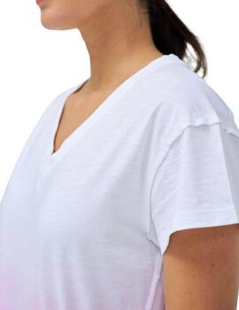 Salsa Camiseta Degradado Rosa