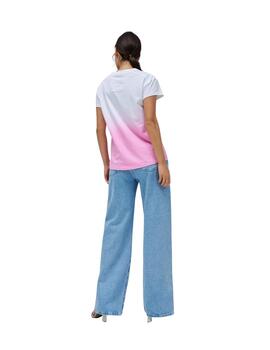 Salsa Camiseta Degradado Rosa