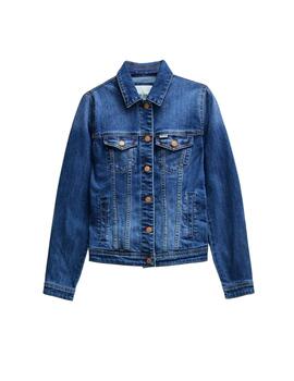 Salsa Jeans Cazadora Vaquera Slim Fit Oscura