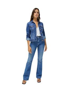 Salsa Jeans Cazadora Vaquera Slim Fit Oscura