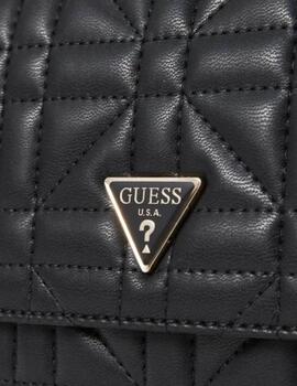 Guess Bolso Edita Convertible Xbody Flap Black