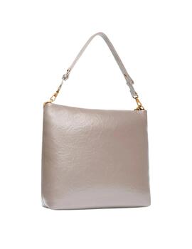Liujo Leather Bag Dark Sand