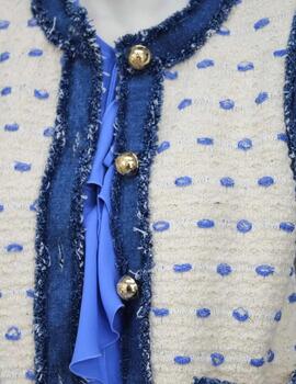 The Extreme Collection Chaqueta Tweed Beige Picard
