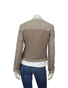 LUIS CAMPOY Cazadora de ante Adra beige