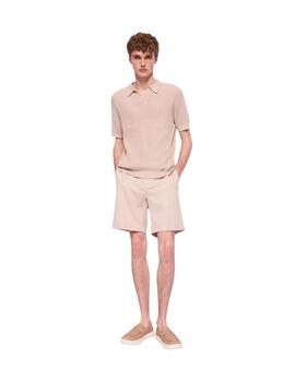 Gaudi Polo de punto de algodón Beige