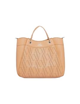 Armani Shopping Bag Camel Rose