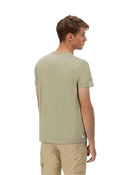 El Pulpo Camiseta Bordado Logo Elpulpo Verde