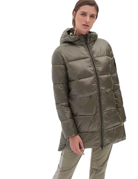 Plumas Ecoalf Corto Verde Para Mujer