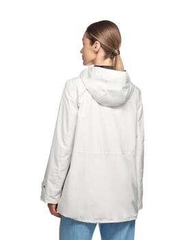 Geox W Hoara Parka Abx - Poly Tpu 5 Moonlight Sand