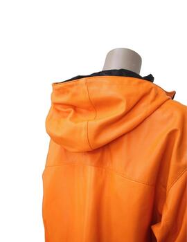 SIOSI Cazadora Naranja de cuero Helm Sena