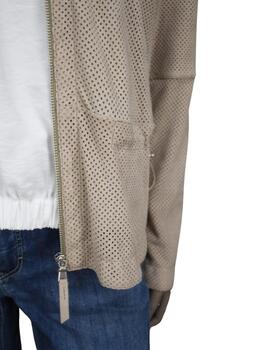 SIOSI Cazadora de ante beige