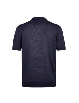 Markup Polo Azul marino manga corta