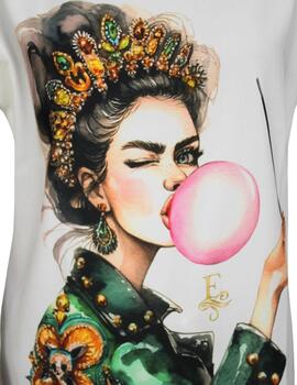 The Extreme Collection Camiseta BlancaPink Balloon